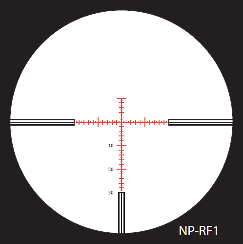Nightforce NP-RF1 Reticle
